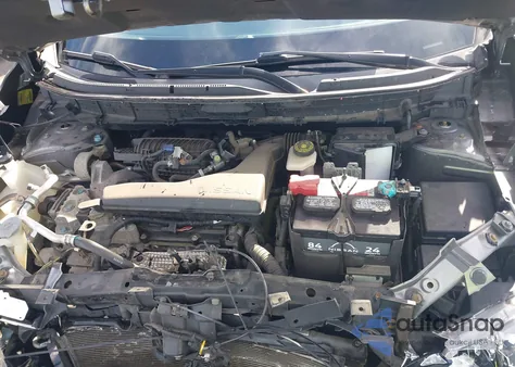 2017 Nissan Rogue S из США, поврежденный, VIN KNMAT2MV0HP556048